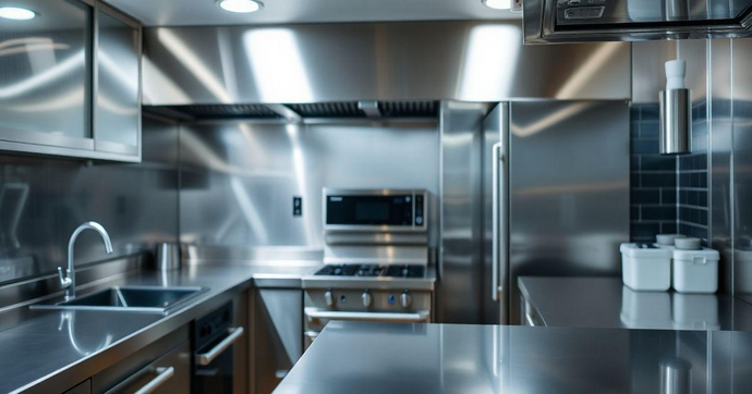 Revestimento de Inox para Cozinha: Modernidade e Funcionalidade