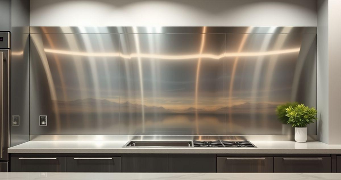Revestimento inox é a escolha ideal para modernizar e proteger seus ambientes