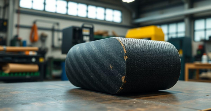 Rolo Borracha é a Solução Ideal para Aumentar a Durabilidade e Eficiência dos Seus Equipamentos