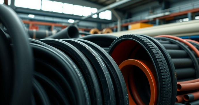 Tubos de Borracha: Vantagens, Aplicações e Tipos Disponíveis