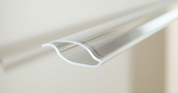 Perfil de silicone transparente: a solução ideal para vedação e acabamento