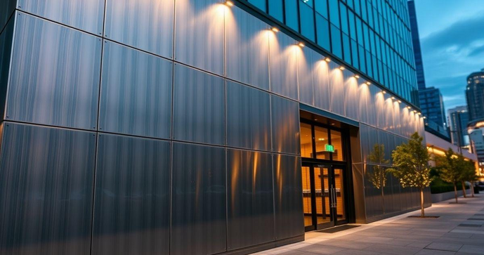 Revestimento em Aço Inox: Vantagens e Aplicações para sua Construção
